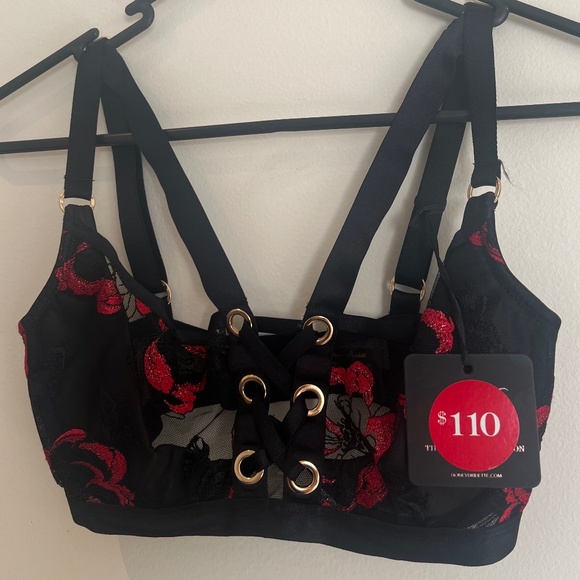 Honey Birdette Other - HONEY BIRDETTE, Strappy lace bra.